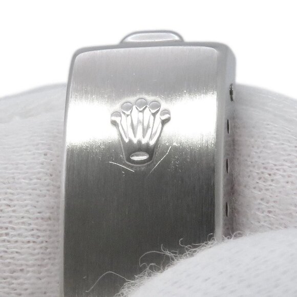 ROLEX Datejust 26mm Stainless Steel 18K White Gold Black Dial - Picture 6 of 12